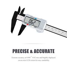 Electronic Caliper With 6 Inch 150mm Vernier Caliper With Lcd Micrometer