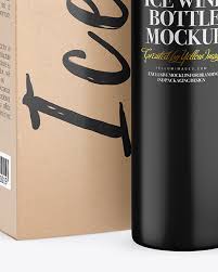 Download Ceramic Wine Bottle With Box Mockup In Bottle Mockups On Yellow Images Object Mockups