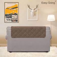 Stretch sensations slipcover furniture protector pet newport sofa brown new. Easy Going Micro Suede Sofa Slipcover Loveseat Cover Couch Cover With Three Pockets Quilted Pets Covers Plastic Drop Printing Pets Kids Children Dog Cat Loveseat Camel Home Decor Kolenik Slipcovers