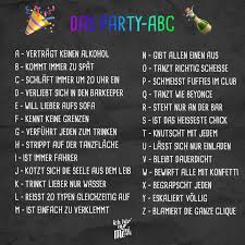 Das Party Abc Visual Statements Lustige Bilder Mit Text Witzige Bilder Spruche Witzige Spruche