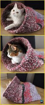 Crochet Cat Cave Free Pattern Crochet Cat House Patterns Cathouse Camas De Gatos Ganchillo Gato Gatos De Ganchillo Juguetes Para Gatos