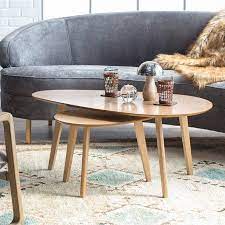 Finley Home Raymore Mid Century Modern Coffee Table Set Oblong Walmart Com Mid Century Modern Coffee Table Modern Coffee Table Sets Coffee Table