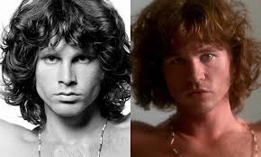 In the 1991 film titled 'The Doors', actor Val Kilmer played Jim Morrison.  To prepare, Kilmer lost weight and spent six months rehearsing songs from  The Doors every day. He learned 50