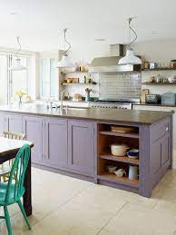 Check out this premium product here. 7 Purple Kitchens That Dared To Dream Purple Kitchen Kitchen Remodel Small Kitchen Cabinet Colors
