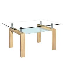 Made with glass insert waterfall table. Modern Wooden Legs Tempered Glass Dining Table Coffee Center Table Rectangle Square Buy Wooden Legs Dining Table Tempered Glass Dining Table Modern Dining Table Coffee Table Product On Alibaba Com
