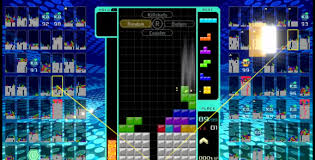 Tetris 99 Takes The Puzzle Game Classic To The Battle Royale Realm Tetris Battle Puzzle Video Game Battle Royale Game