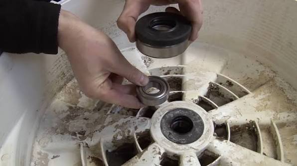Front Load Washing Machine Drum Bearing Repair