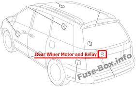 Multiport fuel injection system/sequential multiport fuel injection system, efi no.2 fuse. Fuse Box Diagram Toyota Sienna Xl20 2004 2010