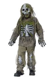 Boy S Skeleton Zombie Costume Halloween Express