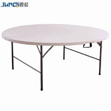 Rated 4.5 out of 5 stars. China 4ft 6ft 8ft Cheap Outdoor Picnic Folding Table With Metal Folding Legs Portable Plastic Round Folding Table And Chair For Event China Dining Table Cheapest Banquet Table