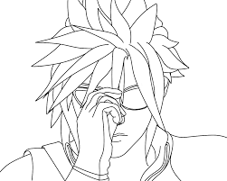 See over 1,859 cloud strife images on danbooru. Cloud Strife Lineart By Athenas88 On Deviantart