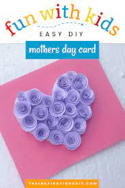 Cut a piece of pink paper and glue it to the front of the black piece of paper. Rose Filled Mothers Day Card The Inspiration Edit