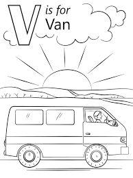 Crayons, markers, and paint are a great way to decorate your pictures. Letter V Coloring Page Free Printable Coloring Pages For Kids