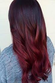 Find A New You With These Red Ombre Hair Ideas Red Ombre Hair Hair Color Red Ombre Burgundy Hair