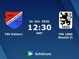 The team has played in the regionalliga süd. Tsv Kottern Tsv 1860 Munich Ii Live Score Video Stream And H2h Results Sofascore