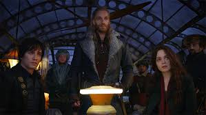 Shrike (stephen lang) burns down an airship to get to hester (hera hilmar). Mortal Engines Film Review Christian Rivers Ya Adaptation Variety