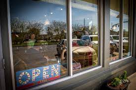 The cafe itself is large with some socially distanced seating. The Kitchen Table Cafe