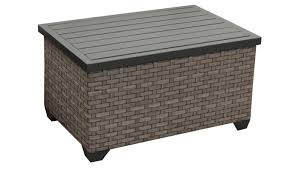 Outdoor resin wicker patio dining sets. Monterey Storage Coffee Table