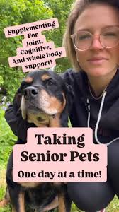 How do you Support your Seniors? 🧠, Comment SENIORS to get our  comprehensive Senior Pet support article, and see all of the Supplements I  personally have tried and loved for my seniors! 👵🏼, Products ...