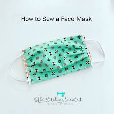 And you can watch the video tutorial on youtube. How To Sew A Face Mask The Stitching Scientist