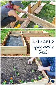 Diy L Shaped Garden Bed Vegetable Garden Raised Beds Garden Beds Raised Garden Beds Diy