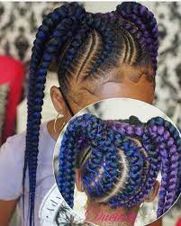 Women all over the world use braids to protect their beauty from environmental damage as well as show off their wild imagination. Frisuren 2020 Hochzeitsfrisuren Nageldesign 2020 Kurze Frisuren Black Girl Braided Hairstyles Little Black Girls Braids Girls Hairstyles Braids
