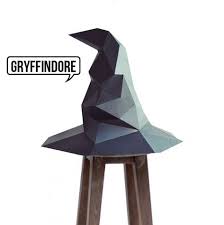 Diy Model Of Harry Potter Sorting Hat Use As A Wearable Costume For Christmas Season Note Yo Harry Potter Sorting Hat Harry Potter Hat Halloween Harry Potter