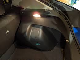 Per rottboy's request, here is the $11 diy cargo cover that should be easily repeatable anywhere in the us. Diy Cargo Trunk Cover My Nissan Leaf Forum