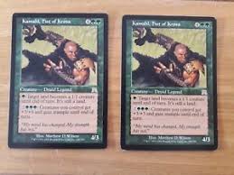 With incubation druid we can now cast kamahl's druidic vow for x=10 by turn 4! Magic The Gathering Onslaught Kamahl S Summons Mtg Individual Cards Collectables