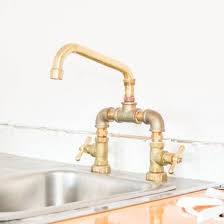 Make Your Own Faucet This Diy Brass Fixture Is Easy To Make And A Showstopper Faucets Diy Diy Plumbing Bathroom Sink Remodel Diy
