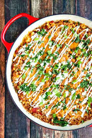 Reduce the heat to medium low and pour in the wine and 1/2 cup water. Corn Casserole With Chicken And Rice The Wicked Noodle