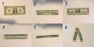 With money from other countries, the corners might not meet, but it doesn't matter. Folding Money Origami With Bills The Summit Federal Credit Union