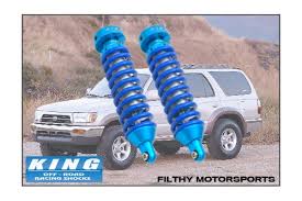 It is designed for everyday travel and is not customized to fit everyone's needs. 96 02 Toyota 4runner King Shocks Kit Starting At 1 235