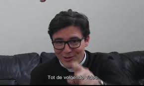Priester Wim is hip op YouTube (Herk-de-Stad)
