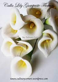 Calla Lily Gumpaste Flowers Calla Lily Calla Gum Paste