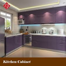 The world of the interior has many designs to offer, merging with latest technologies like a modular kitchen design which intends to give huge space for storage with different types of. L Shape Lacquer Storage Cabinet Kitchen Free Design With Door To Door Service Gabinete De Cozinha Lq15 In Kitc Fioletovaya Kuhnya Lavandovaya Kuhnya Interer Kuhni