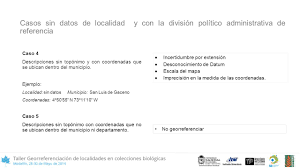 Check spelling or type a new query. Tipos De Localidades En Colecciones Biologicas Equipo De Georreferenciacion Instituto Alexander Von Humboldt Ppt Descargar