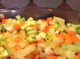 Carottes Courgettes Et Pommes De Terre Au Curry Pommes De Terre Au Curry Recette Courgette Carotte Recette De Plat
