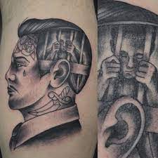 Prison In The Mind Tattoo By Susie Humphrey Prison Tattoos Tattoos 3 Tattoo