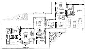 These homes offer an enhanced level of flexibility and convenience for those looking to build a home that features long term livability for the entire family. Ranch Style House Plan 95254 With 5 Bed 4 Bath 3 Car Garage Home Design Floor Plans Ranch House Plans Luxury Ranch House Plans