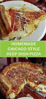 Homemade Chicago Style Deep Dish Pizza Superfashion Us Deep Dish Pizza Recipe Chicago Deep Dish Pizza Recipe Chicago Style Deep Dish Pizza