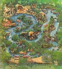 Jungle Cruise Map Disney Imagineering Disney Rides Disney Map