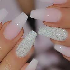 Check out our top ideas for coffin nails. 35 Breathtaking Acrylic Ombre Nail Design For Winter Nail Design Ombre Nails Glitter Ombre Acrylic Nails Ombre Nail Designs