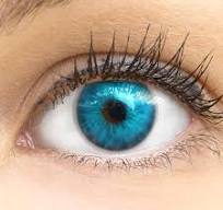 GLAMLENS Lenti a contatto colorate Madrid Blue blu - con custodia per lenti  a contatto - blu in idrogel al silicone - 2 pezzi - DIA 14,00 - senza ...