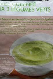 Puree Cuisinee Aux 3 Legumes Verts Toupargel Calories Et Informations Nutritionnelles
