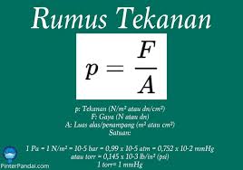 Rumus Tekanan Fisika Bersama Contoh Soal Dan Jawaban Penekanan Fisika Persamaan