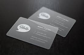 Translucent Business Cards Mockup Clear Business Cards Business Card Mock Up Business Cards Mockup Psd