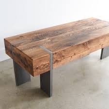 Shop for wood coffee tables in coffee tables. Modern Reclaimed Wood Coffee Table What We Make