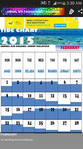 Jadual air pasang surut 7.0. Air Pasang Surut Malaysia For Android Apk Download