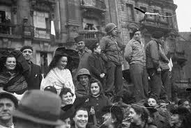 Liberation De Strasbourg Place Kleber Maison Rouge Novembre 1944